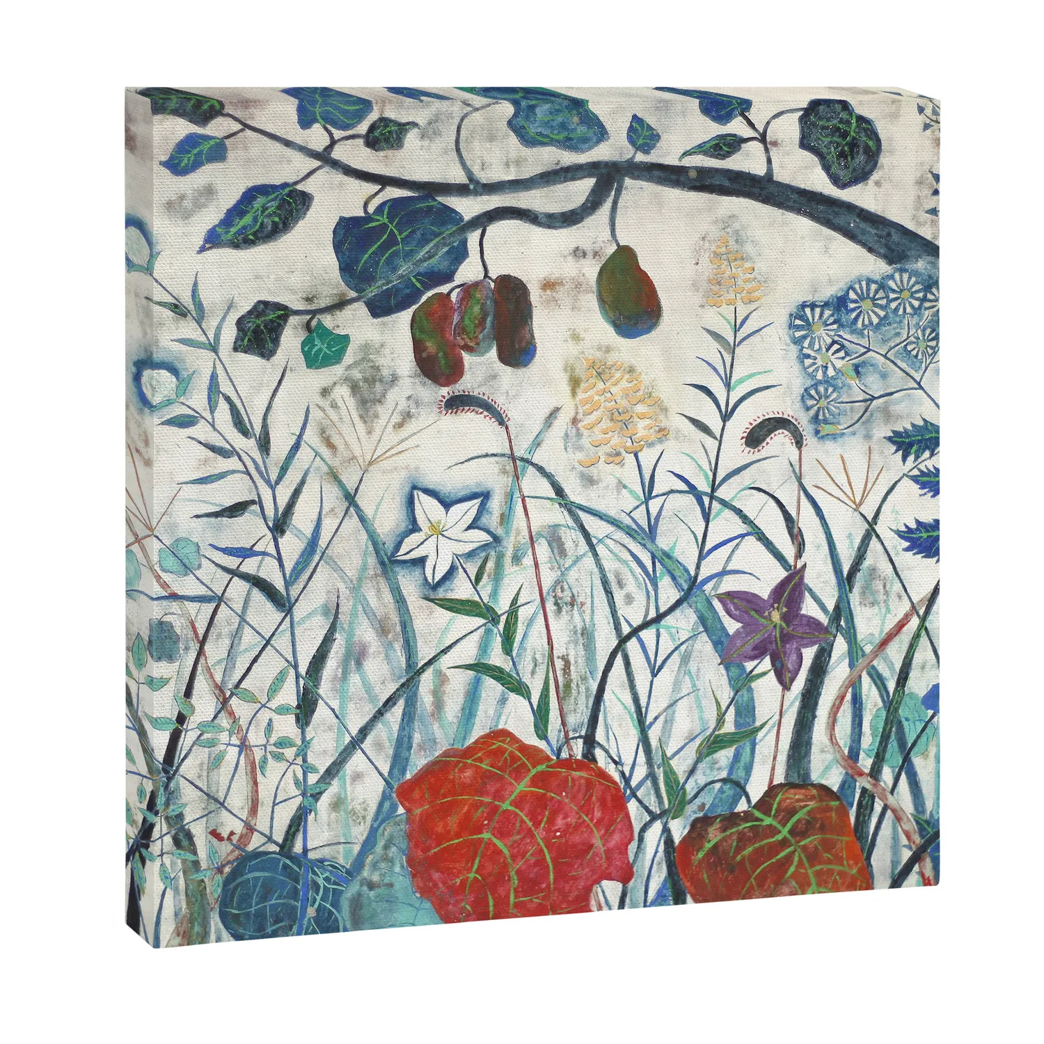 Society6 nature Japanese painting toile peinture japonaise