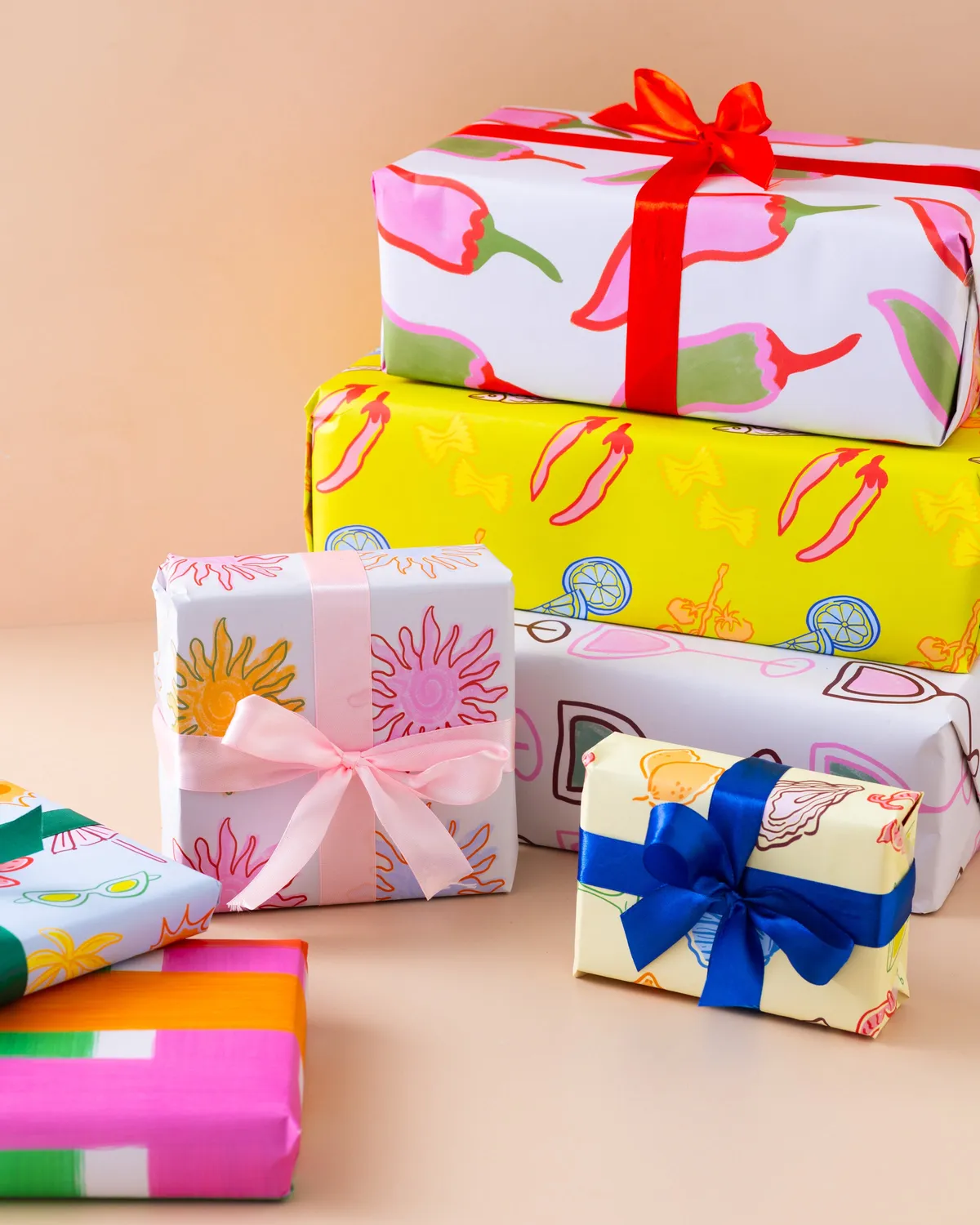 Maddison Ball Sunshine Pattern papier cadeau 50x70 cm