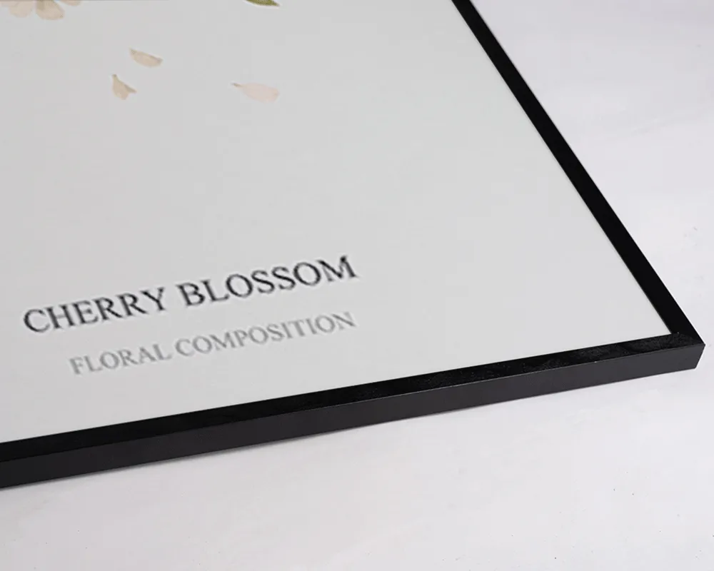 Any Image Cherry Blossootrm tableau encadré floral