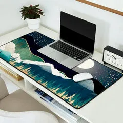 Society6 Star Lake tapis de bureau nuit étoilée