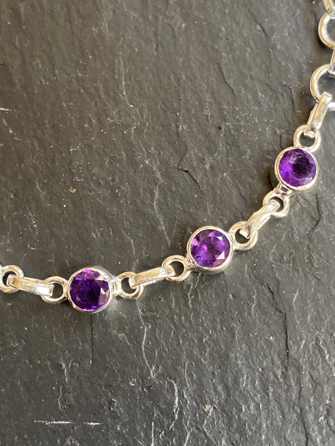 Galerie Kara Violette bracelet améthyste argent sterling