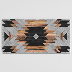 Society6 Urban Tribal No.6 tapis de bureau aztèque