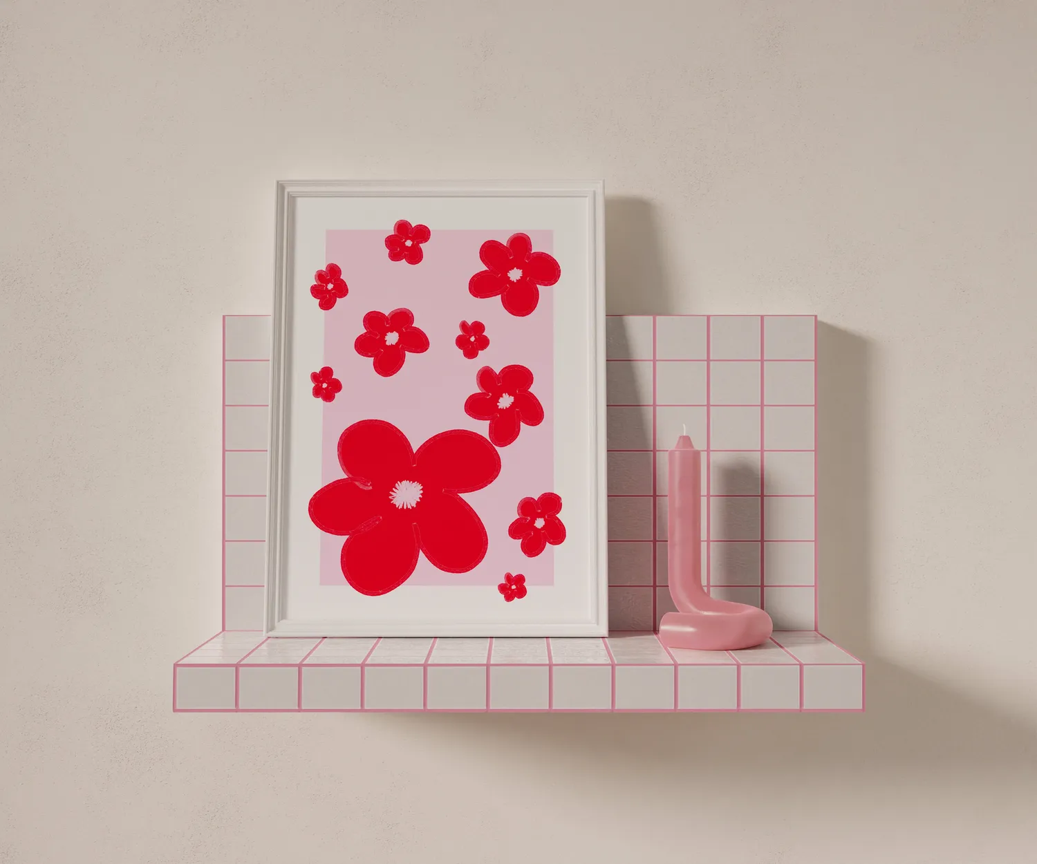 Maddison Ball Flowers in Bloom affiche mate