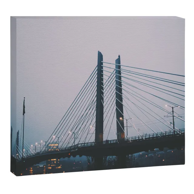 Society6 Tilikum Crossing toile pont