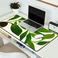 Society6 The Wanderer House Plant tapis de bureau botanique