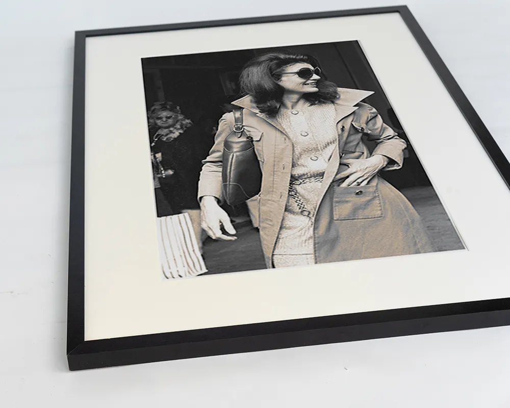 Any Image Jackie Kennedy photo encadrée noir et blanc 60x80