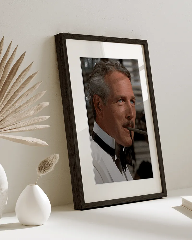 Any Image Jacob Baden Paul Newman in The Sting photo encadrée