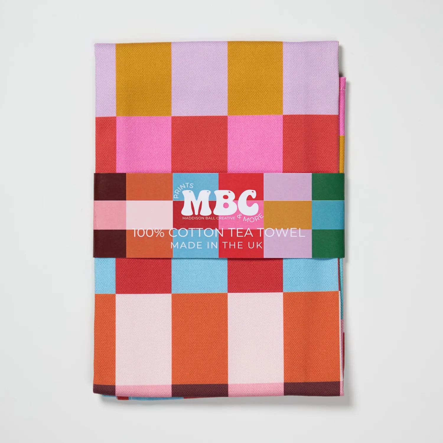 Maddison Ball Checkered torchon coton 68x45