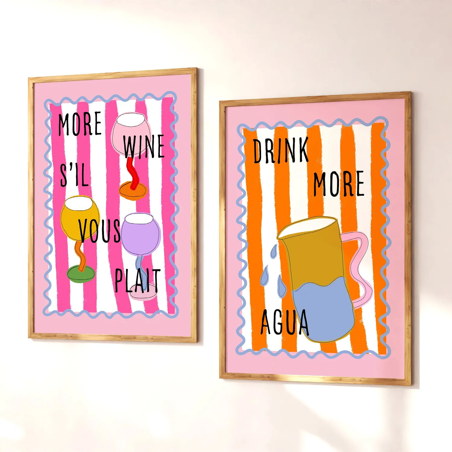 Maddison Ball Drink More Agua affiche