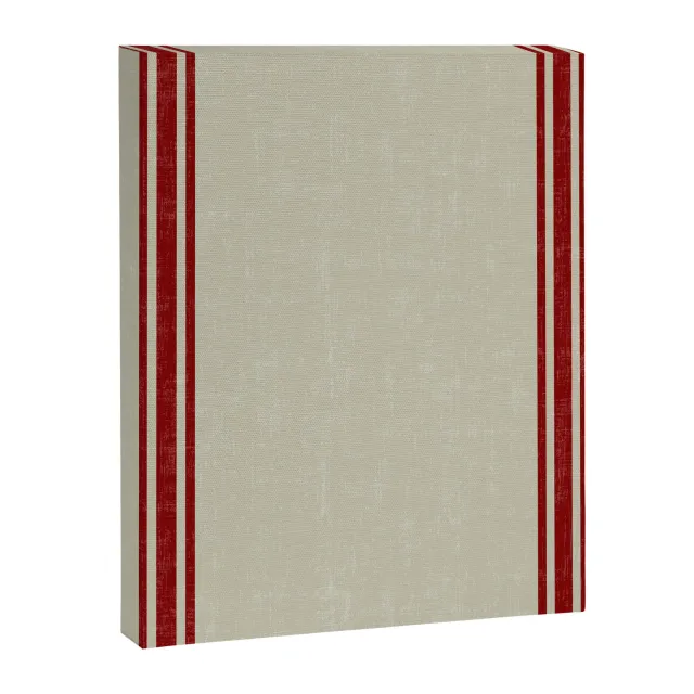 Society6 Vintage French Grainsack Berry toile lin