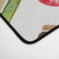 Society6 Champagne Collection tapis de bureau festif
