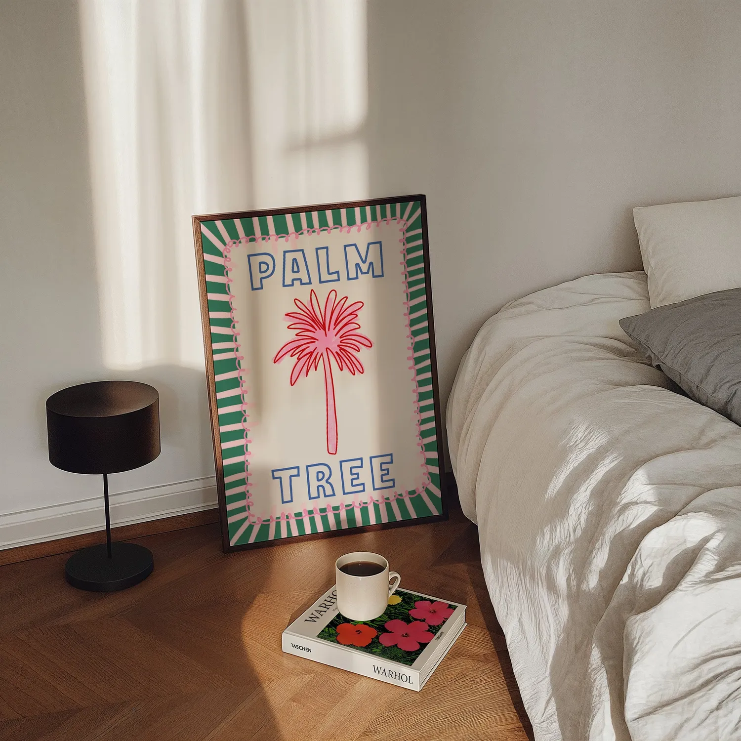 Maddison Ball Palm Tree affiche tropicale