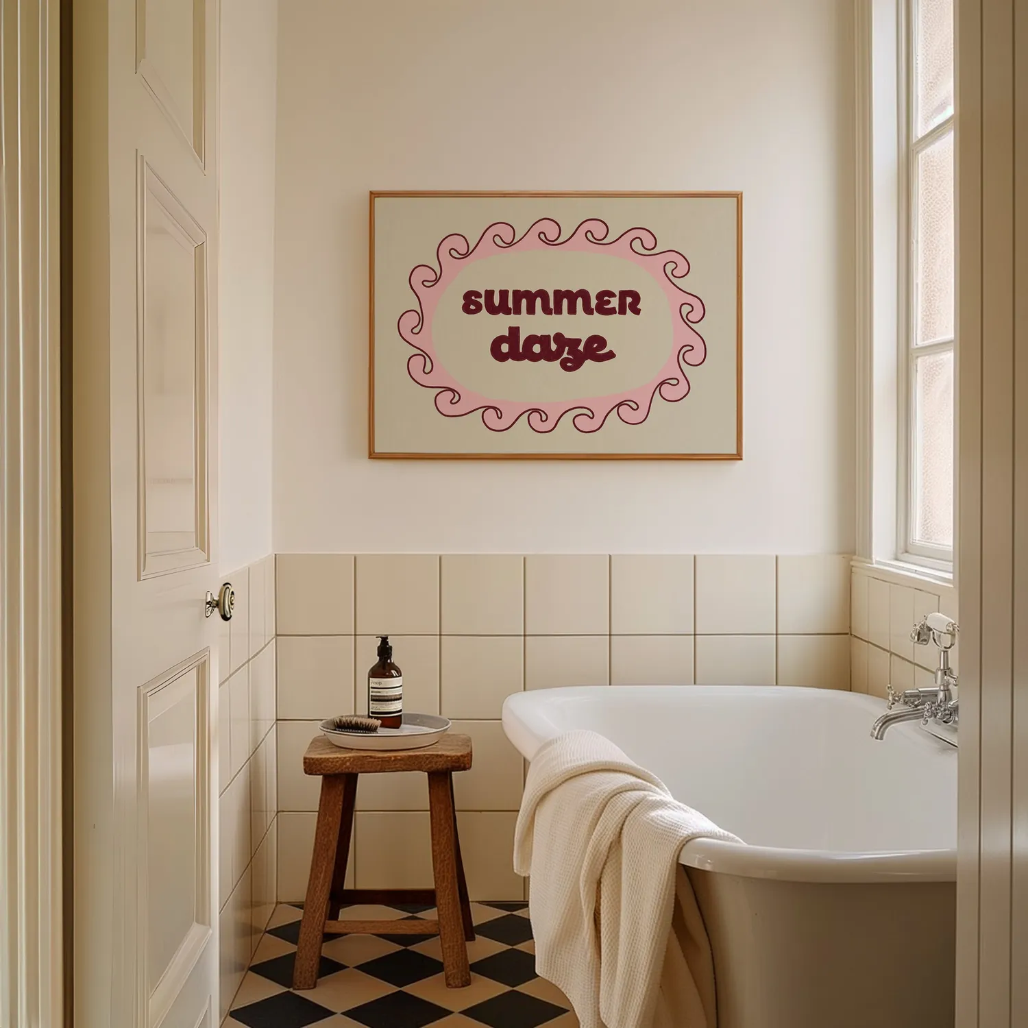 Maddison Ball Summer Daze affiche papier mat tirage d'artiste