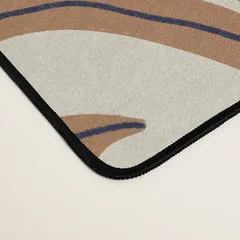 Society6 Clochettes tapis de bureau grand motif ivoire
