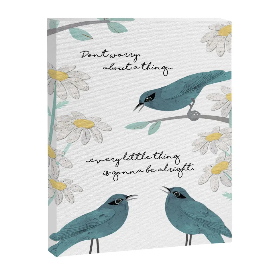 Society6 Three Little Birds (Parts 1 and 2) toile