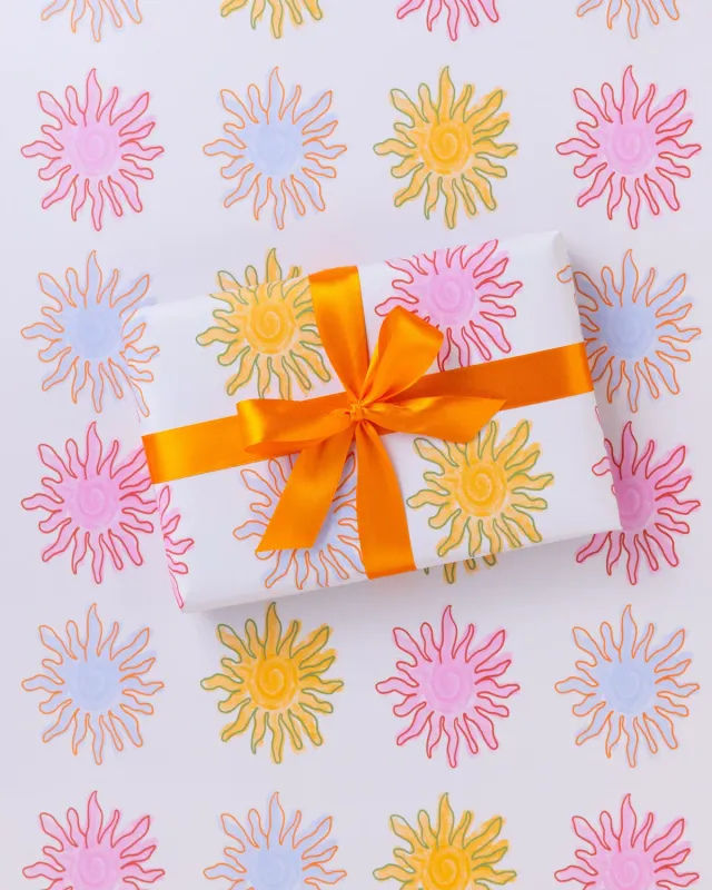 Maddison Ball Sunshine Pattern papier cadeau 50x70 cm