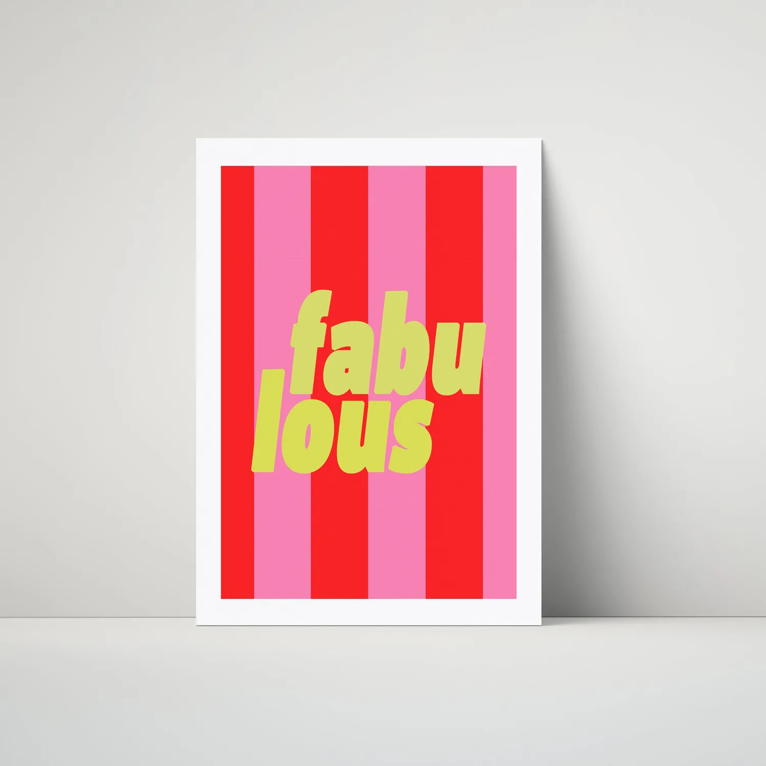 Maddison Ball Fabulous affiche typographie