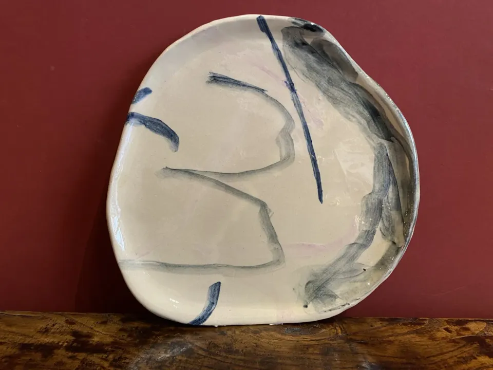 Galerie Kara Héloïse Bariol assiette terre vernissée Grande 9