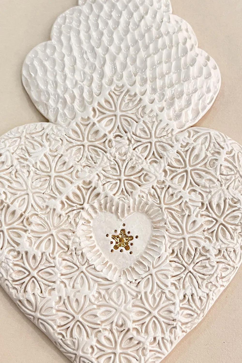 Biankaléone Ex-voto à la petite étoile d'or décoration murale
