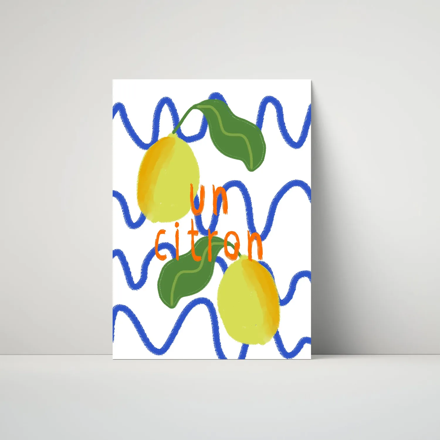 Maddison Ball Un Citron affiche citrons cuisine