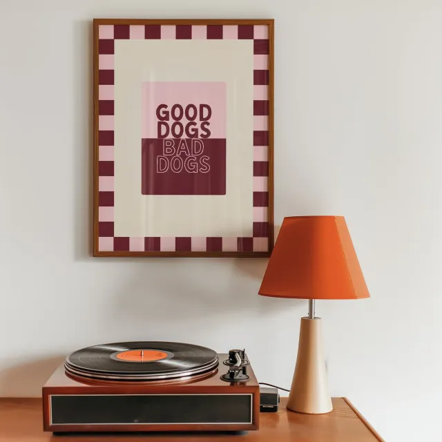 Maddison Ball Good Dogs Bad Dogs affiche chiens