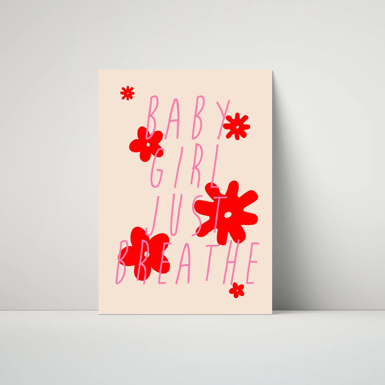 Maddison Ball Baby Girl Just Breathe affiche