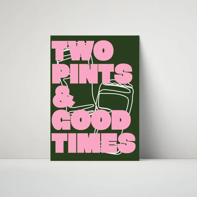Maddison Ball Two Pints & Good Times affiche