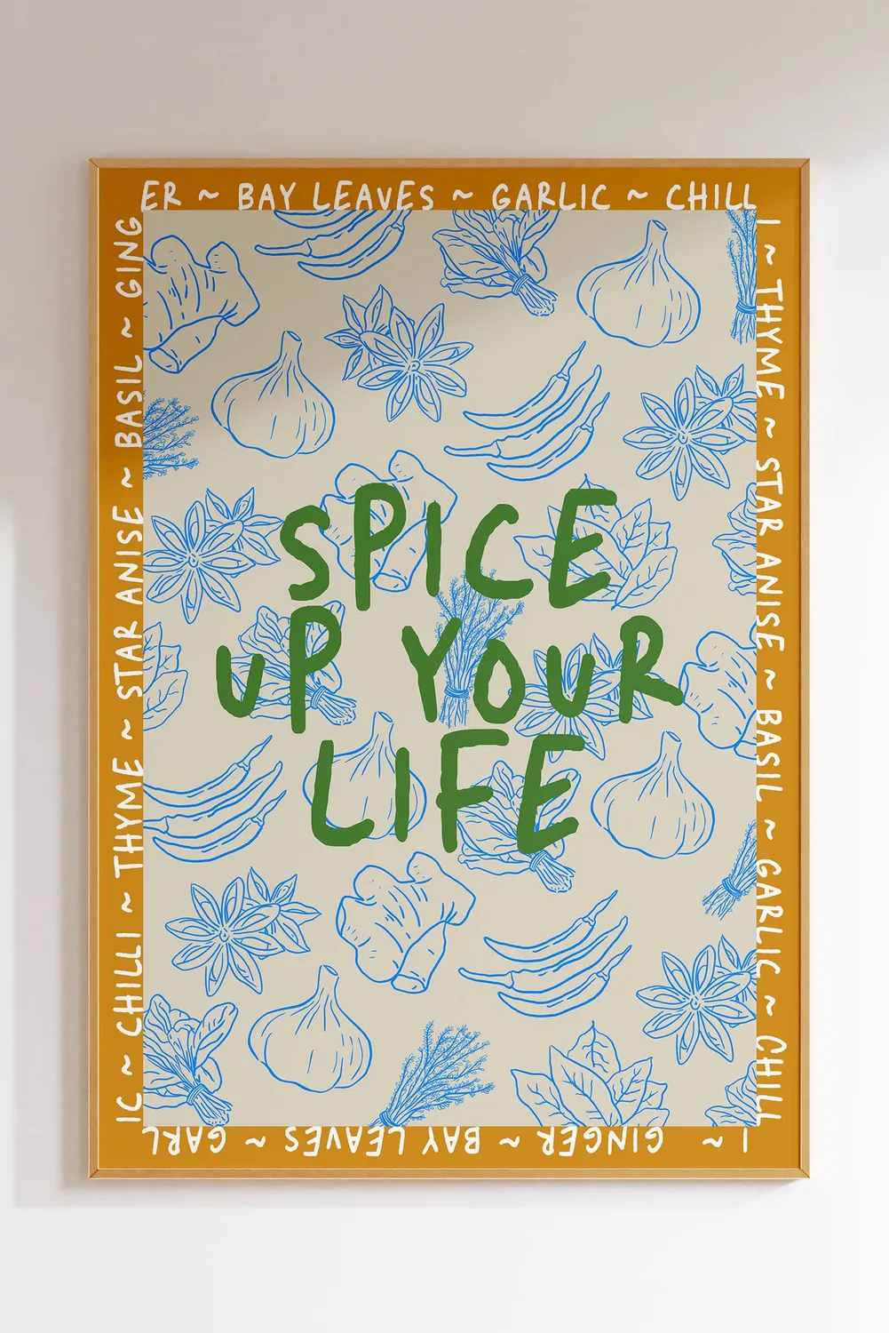 Maddison Ball Spice Up Your Life affiche cuisine