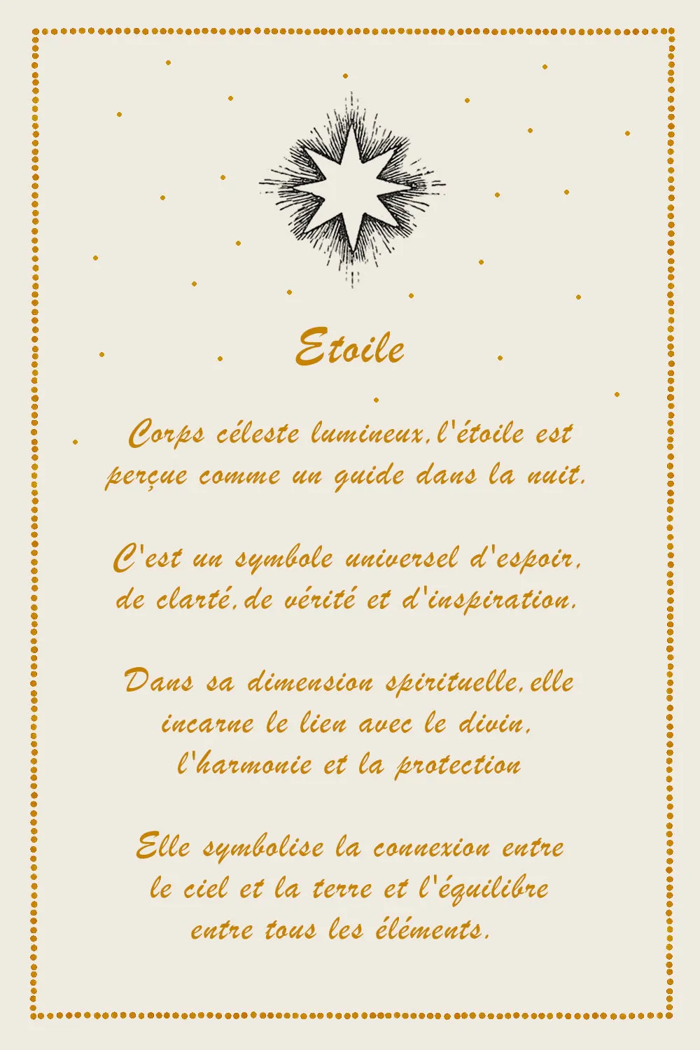 Biankaléone Parure aux étoiles bijou mural 13,5 x 14,5 cm