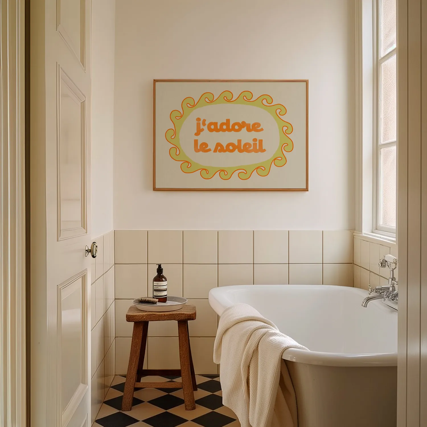 Maddison Ball J'adore Le Soleil affiche papier mat