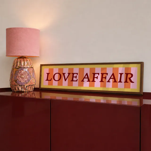Maddison Ball Love Affair affiche panoramique 60 x 12 cm