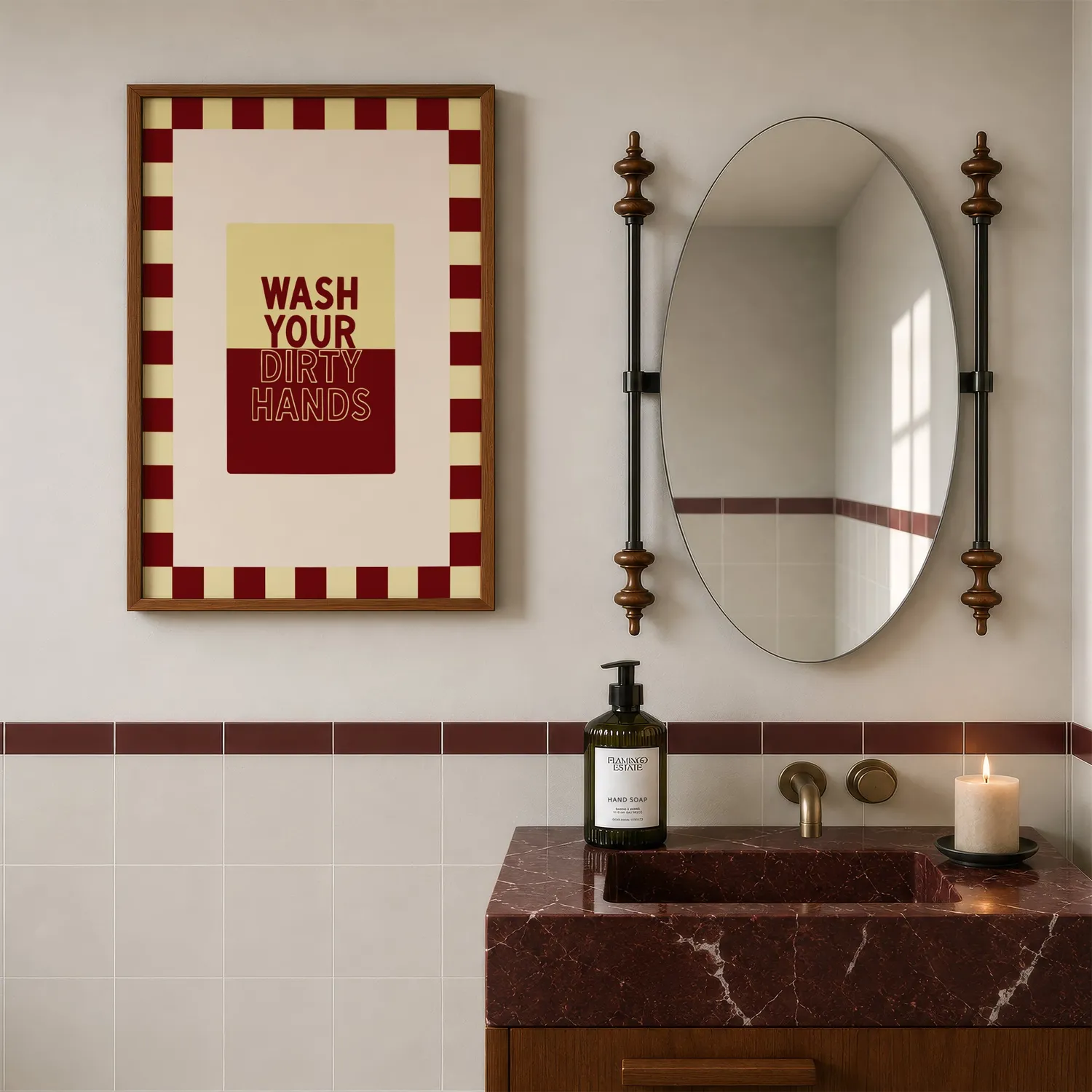 Maddison Ball Wash Your Dirty Hands affiche