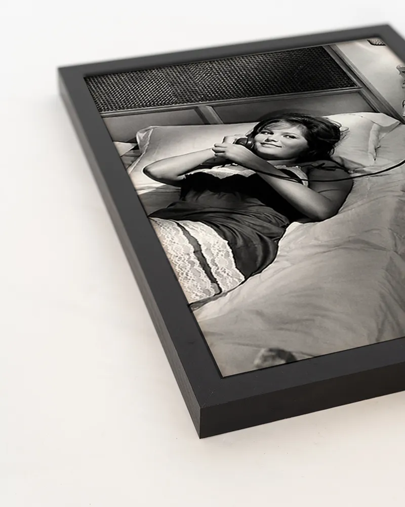 Any Image Claudia Cardinale photo encadrée noir et blanc