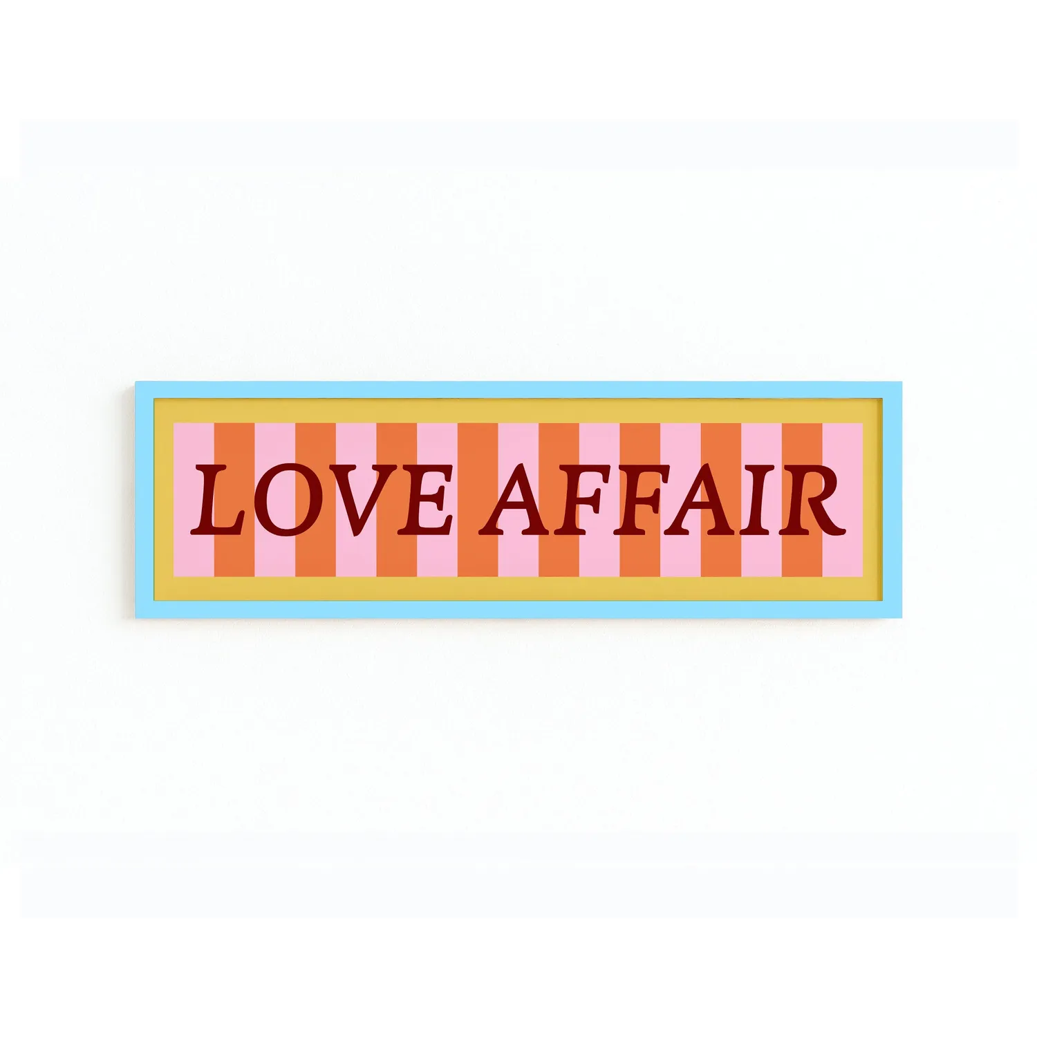 Maddison Ball Love Affair affiche panoramique 60 x 12 cm