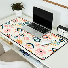 Society6 Mystic Eyes tapis de bureau motif yeux
