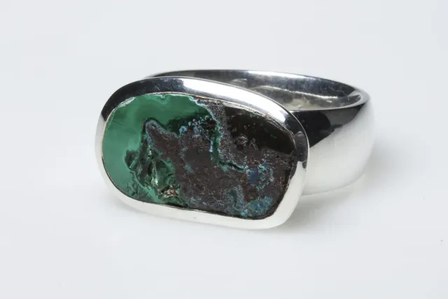 Galerie Kara bague argent chrysocolle pierre