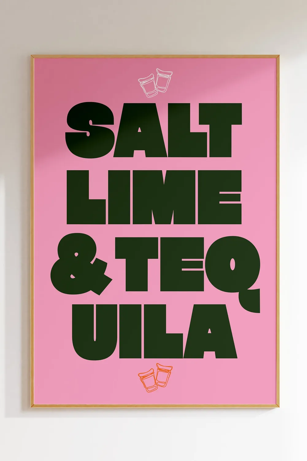 Maddison Ball Salt Lime Tequila affiche fête