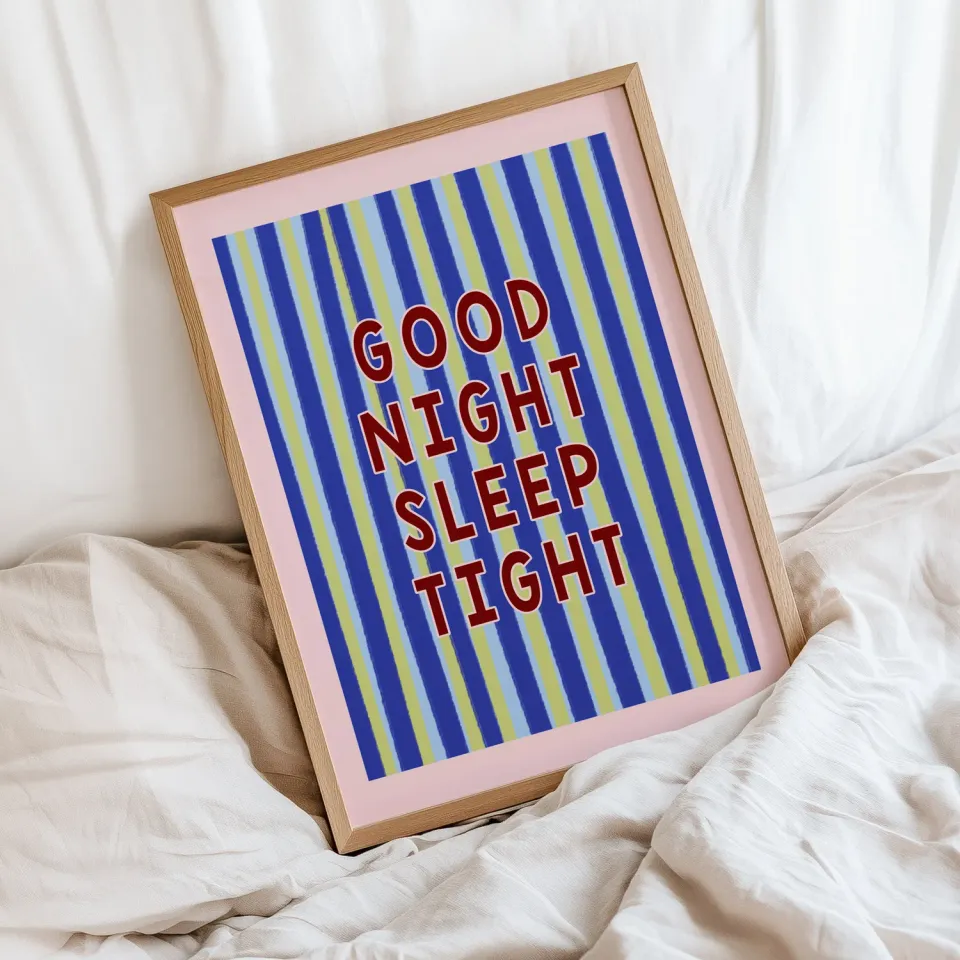 Maddison Ball Good Night Sleep Tight affiche chambre