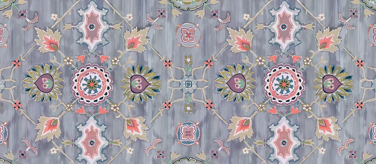 Mademoiselle Tiss Jaipur tête de lit tissu imprimé