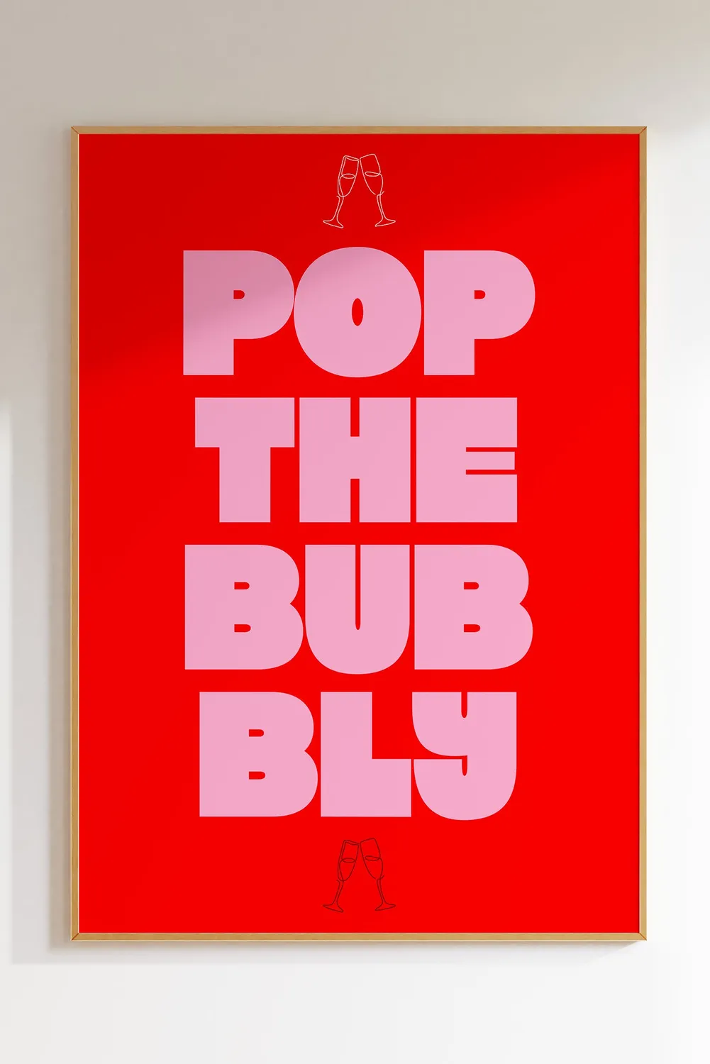 Maddison Ball Pop The Bubbly affiche