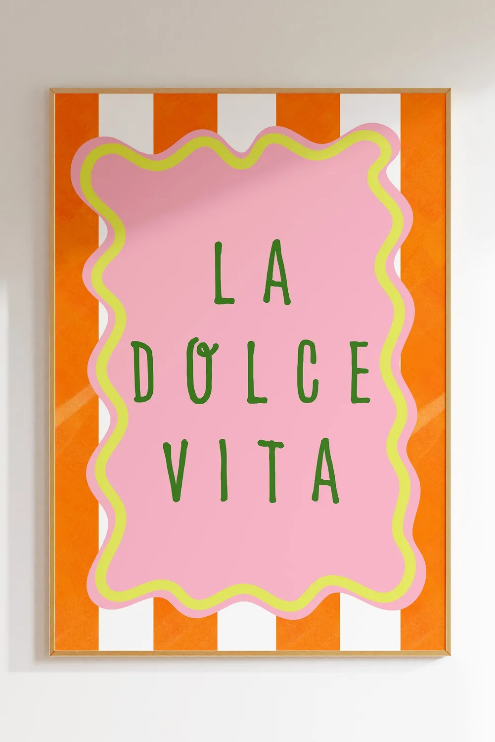 Maddison Ball La Dolce Vita Border affiche cuisine