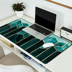 Society6 Hexagons tapis de bureau géométrique
