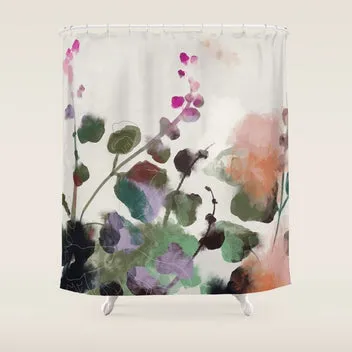 Society6 Floral Abstract Summer tapis de bureau fleurs corail