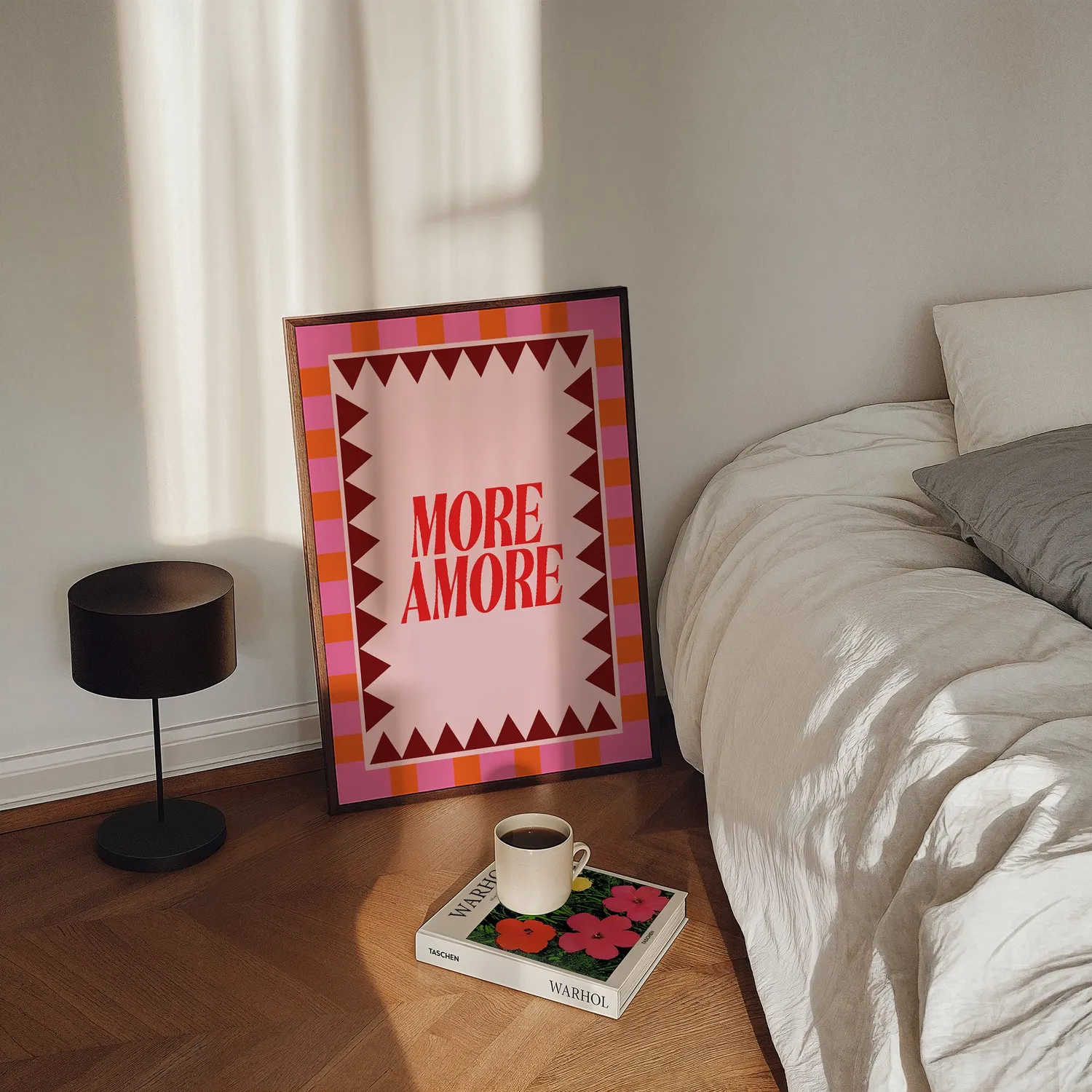 Maddison Ball More Amour affiche typographique