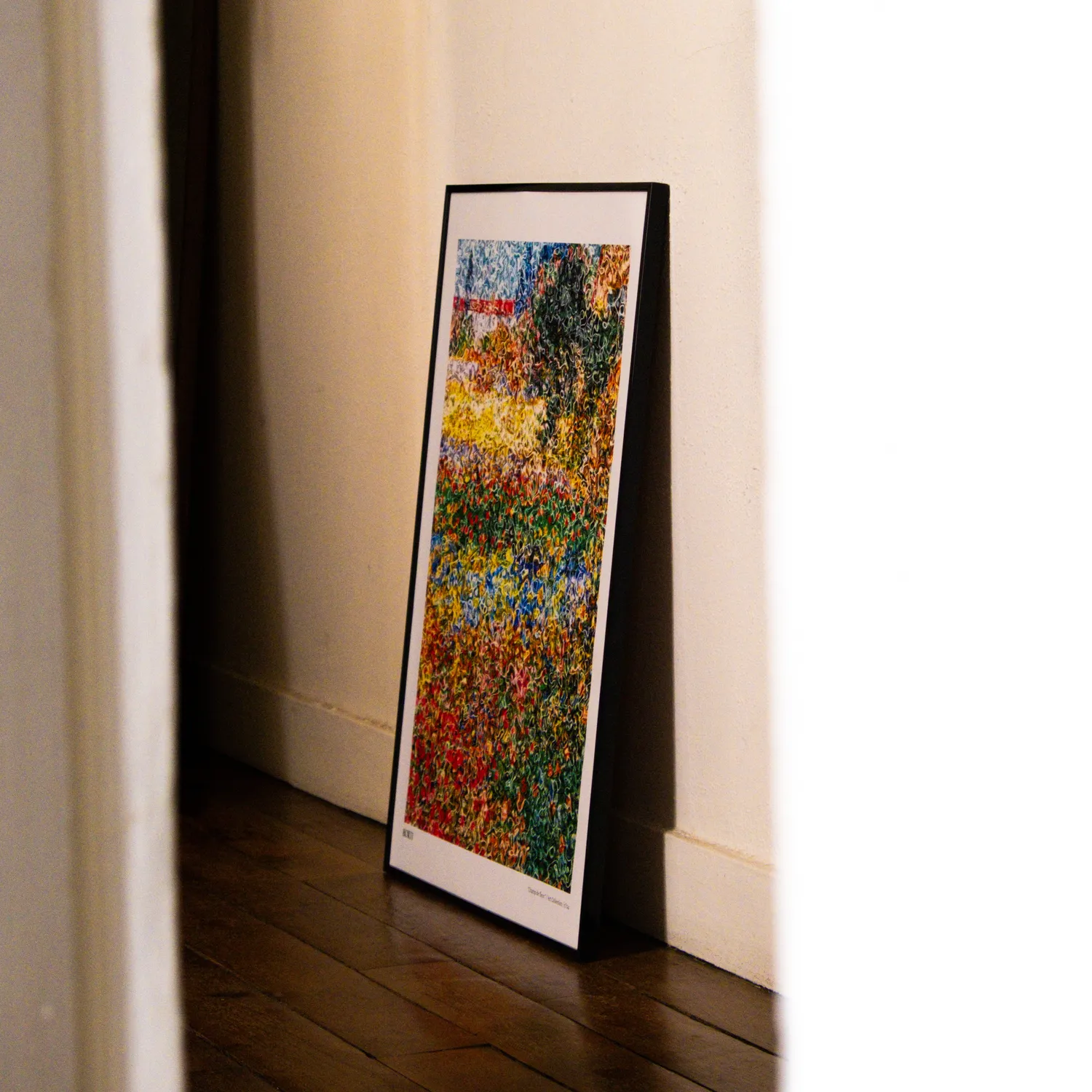 Horti AFFICHE N°4 affiche 50x70 cm Champs de fleurs