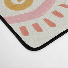 Society6 Mystic Eyes tapis de bureau motif yeux