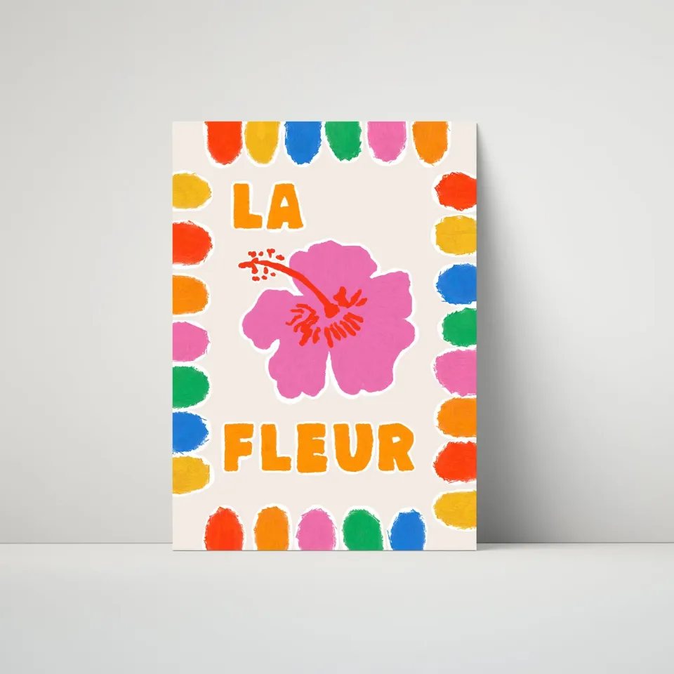 Maddison Ball La Fleur affiche papier mat