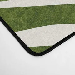 Society6 Fougères Aquarelle tapis de bureau grand format vert