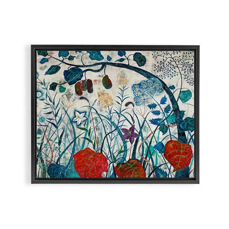 Society6 Nature Japanese Painting toile encadrée motif japonais