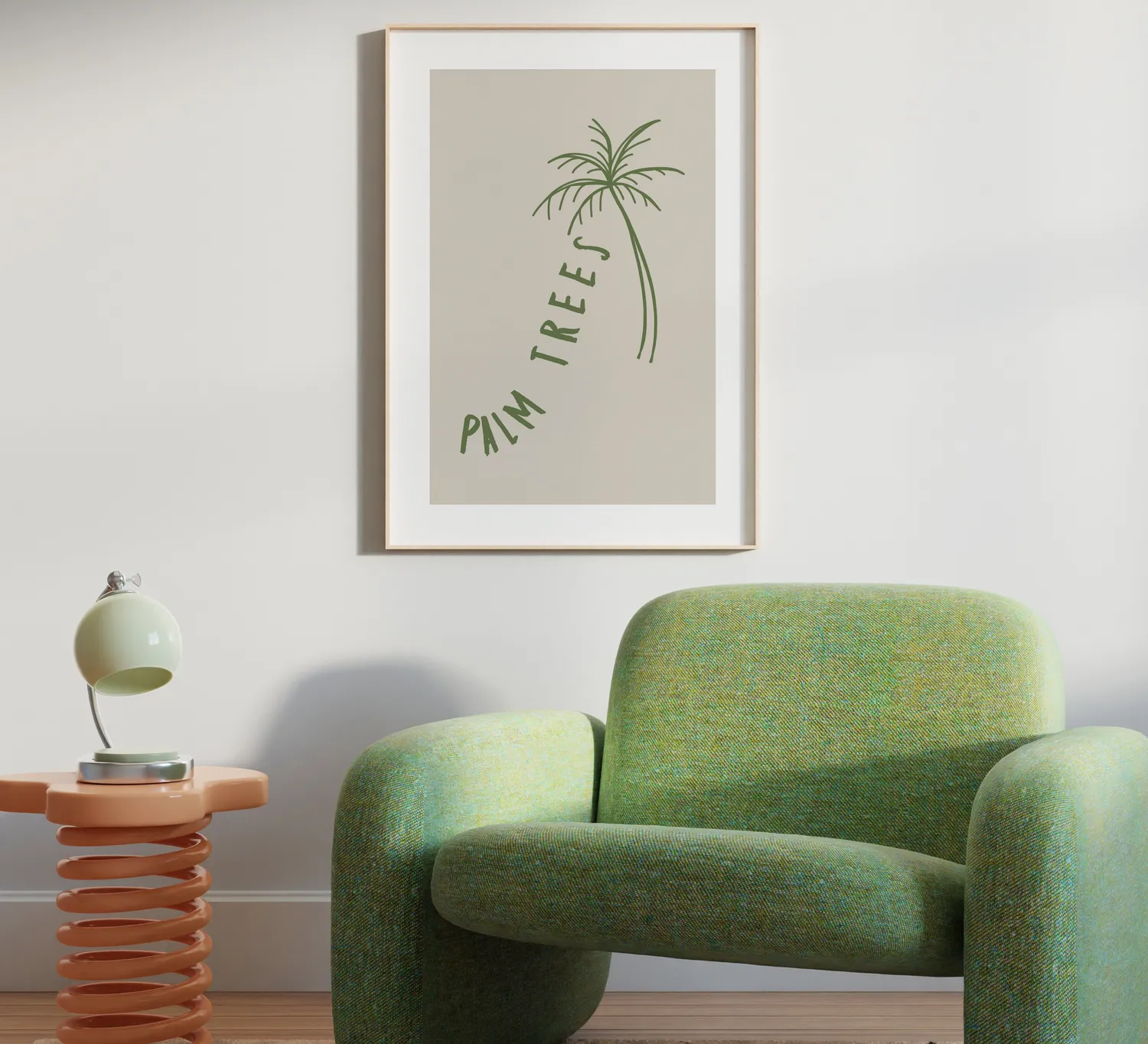 Maddison Ball Palm Trees affiche papier mat palmiers